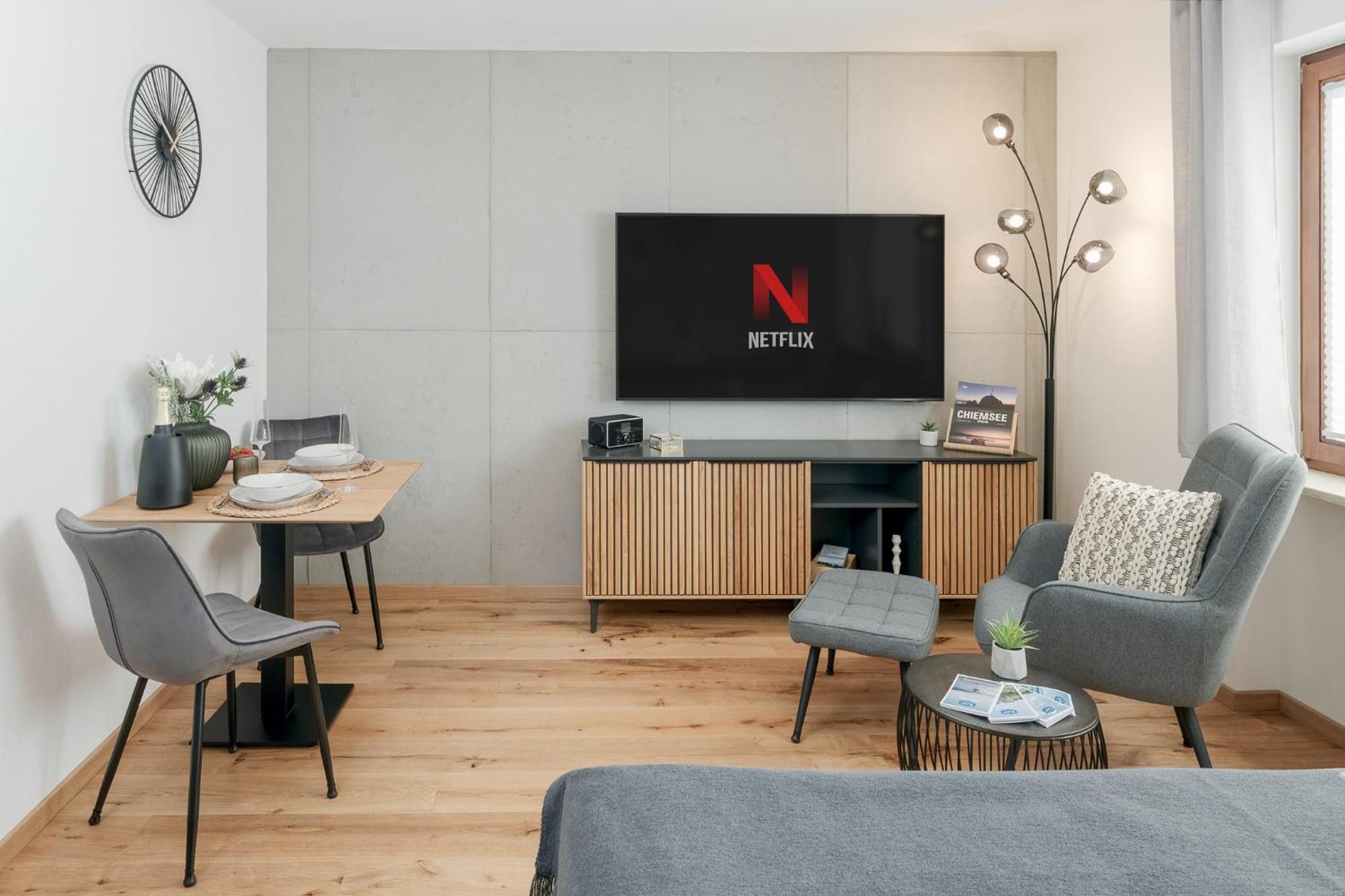 Fenjoy Design Studio Apartment Bernau am Chiemsee Eksteriør billede
